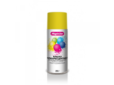 Краска желтая флюорисцентная (265г), 1070 MagicLine от MAGICLINE Краска желтая флюорисцентная (265г), 1070 MagicLine