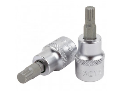 Головка торцевая с вставкой spline 1/2" M6 L=55мм от LICOTA Головка торцевая с вставкой spline 1/2" M6 L=55мм