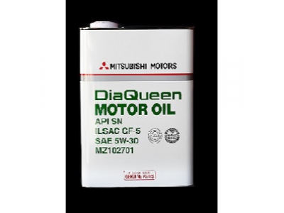 MITSUBISHI SAE 5W30 API SN/GF-5 (4л) Моторное масло от Mitsubishi MITSUBISHI SAE 5W30 API SN/GF-5 (4л) Моторное масло
