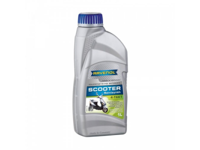 Моторное масло RAVENOL SCOOTER 4-Takt Teilsynth, 1л
