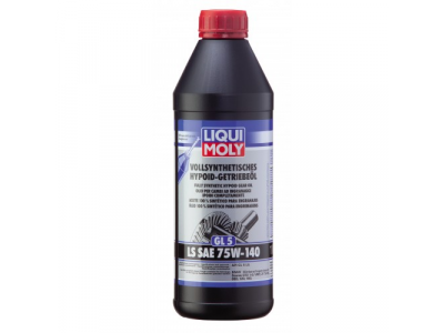 Синтетическое трансмиссионное масло Vollsynthetisches Hypoid-Getriebeoil LS 75W-140 от LIQUI MOLY Синтетическое трансмиссионное масло Vollsynthetisches Hypoid-Getriebeoil LS 75W-140