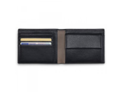 Мужской кошелек Volkswagen Leather Wallet For Men, Black 2017 от VAG Мужской кошелек Volkswagen Leather Wallet For Men, Black 2017